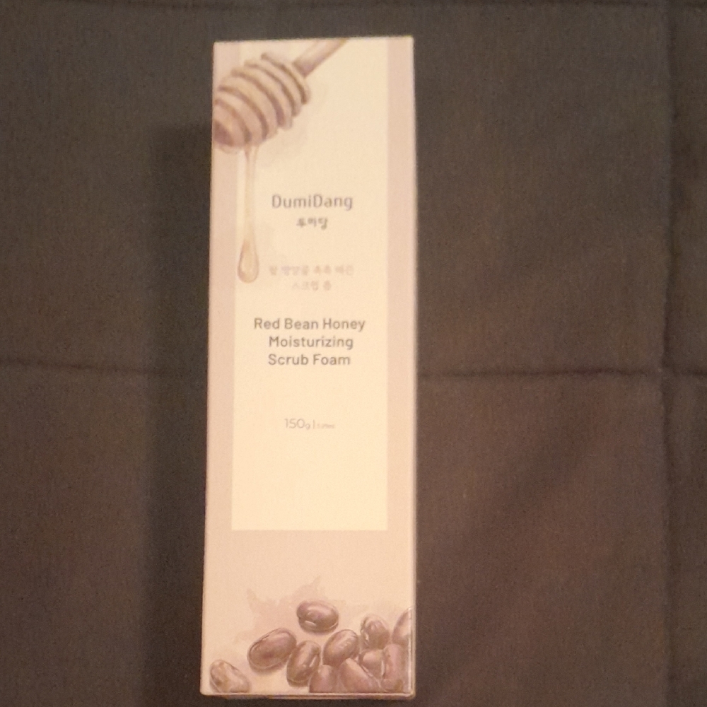 DumiDang Red Bean Honey Moisturizing Foam Scrub 5.29 Oz